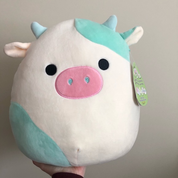 Squishmallows Other - NWT 12” Belana the Cow Squishmallow